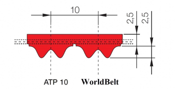 Ремень ATP10