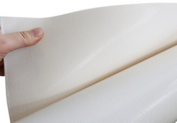 PTFE лист усиленный белый 9055 J 530 мкм