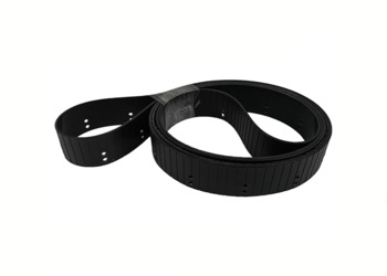Усиленный ремень полиуретановый P4 черный индивидуальные размеры