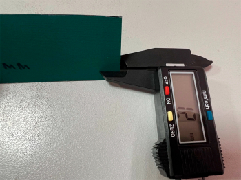 Плоский ремень TC DA-1200 полиамидный 1,2 мм 400 мм 10 мм