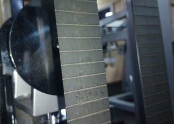 Ремень полиуретановый приводной P2 открытый черный индивидуальные размеры