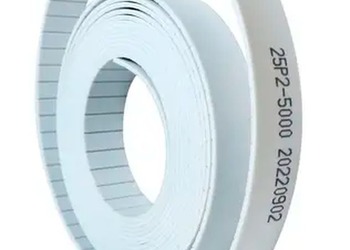 Ремень полиуретановый плоский P2 2000 мм 10 мм открытый белый