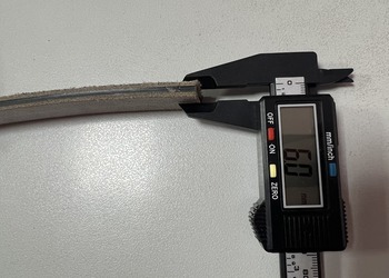 Кожаный плоский приводной ремень LL6