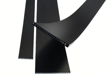 Ремень полиуретановый плоский P3 1700 мм 20 мм открытый черный