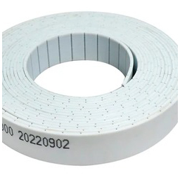 Ремень полиуретановый плоский P4 3000 мм 10 мм открытый белый