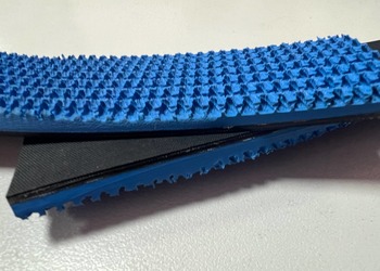 Приводной ремень с грибом GP NRT-500 Blue полиамидный 6,5 мм 1250 мм 20 мм