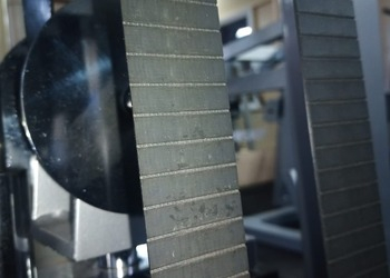 Ремень полиуретановый приводной P2 открытый черный индивидуальные размеры