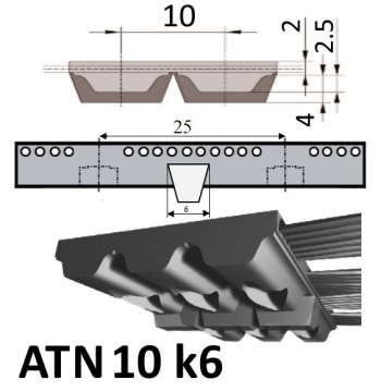 Ремень ATN10k6