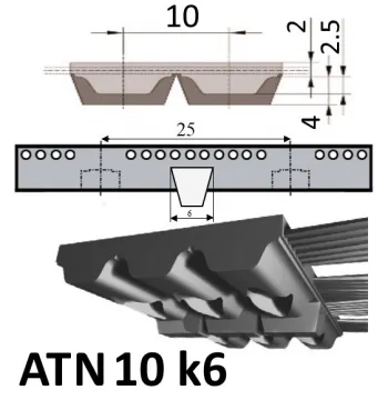 Ремень ATN10k6