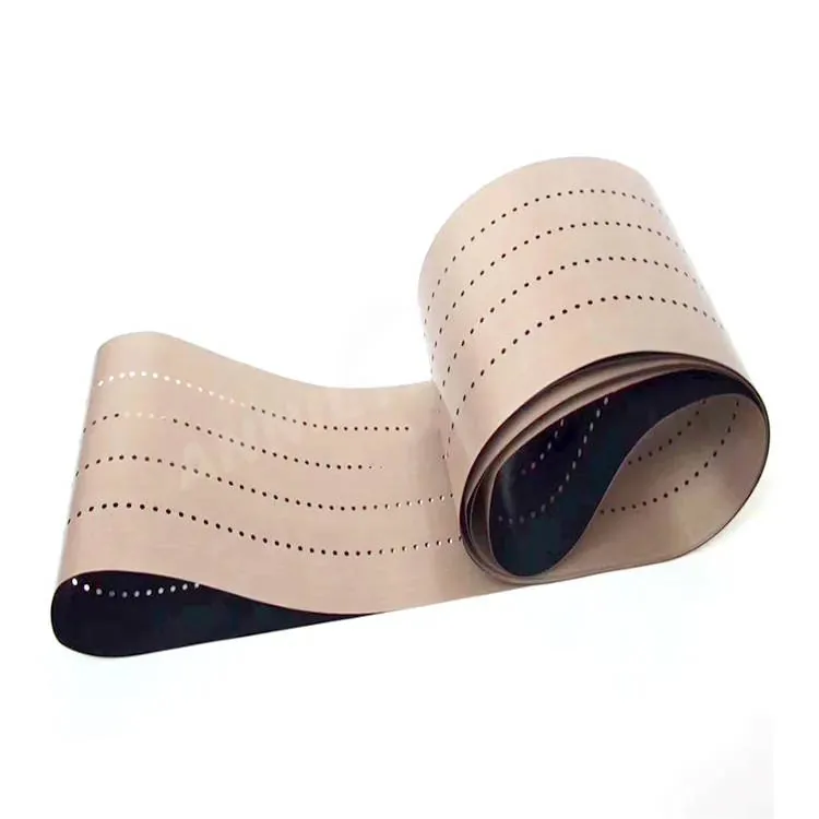 PTFE ремень двухслойный с перфорацией для фасовки